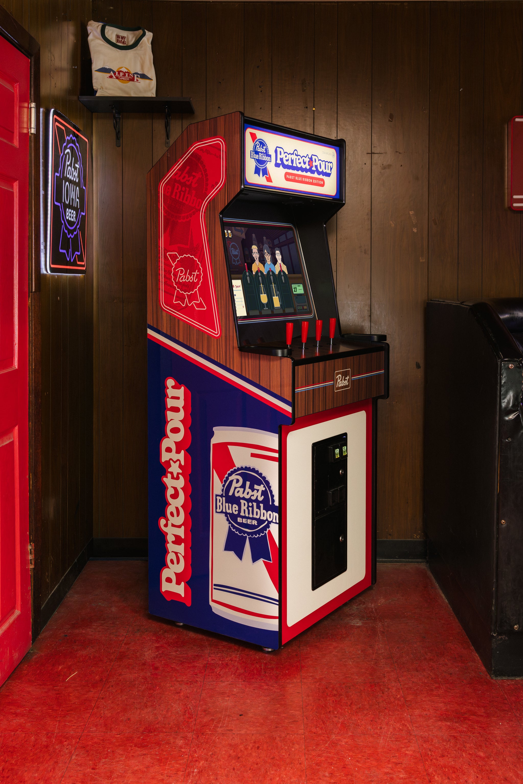 Perfect Pour: Pabst Blue Ribbon Edition – DSM Arcade